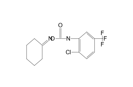 cyclohexanone, O-[(6-chloro-alpha,alpha,alpha-trifluoro-m-tolyl)carbamoyl]oxime