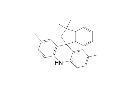 Spiro[acridine-9(10H),1'-[1H]indene], 2',3'-dihydro-2,3',3',7-tetramethyl-