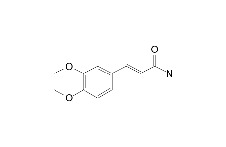 (E)-3-(3,4-Dimethoxyphenyl)prop-2-enamide