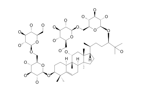 MOGROSIDE-IVA;MOGROL-3-O-[BETA-D-GLUCOPYRANOSYL-(1->6)-BETA-D-GLUCOPYRANOSIDE]-24-O-[BETA-D-GLUCOPYRANOSYL-(1->6)-BETA-D-GLUCOPYRANOSIDE];REFERENCE-6