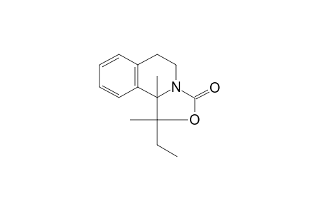 oxazolo[4,3-a]isoquinolin-3-one, 1-ethyl-1,5,6,10b-tetrahydro-1,10b-dimethyl-