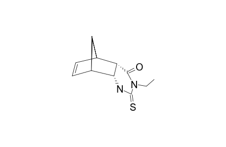 3-Ethyl-2-thioxo-2,3,R-4a,trans-5,trans-8,cis-8a-hexahydro-5,8-methanoquinazolin-4(1H)-one