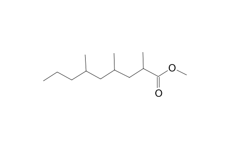 2,4,6-Trimethylnonan-1-oic acid methyl ester