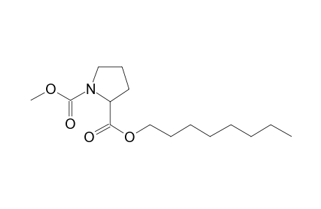 l-Proline, N-methoxycarbonyl-, octyl ester