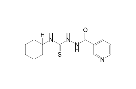 4-cyclohexyl-1-nicotinoyl-3-thiosemicarbazide