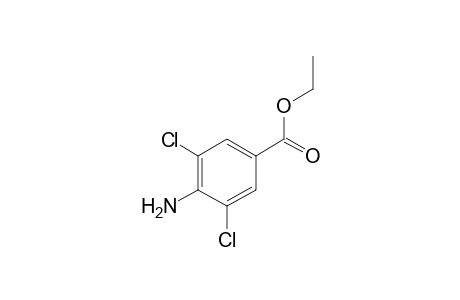 4-amino-3,5-dichlorobenzoic acid, ethyl ester