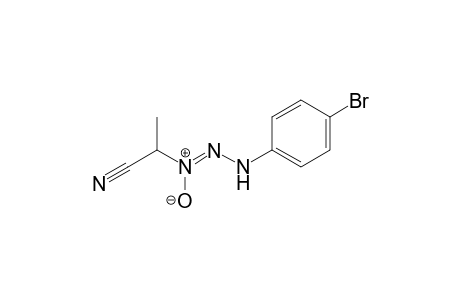 N(1)-[1'-Cyano-ethyl]-3-(4"-bromophenyl)triazene-1-oxide