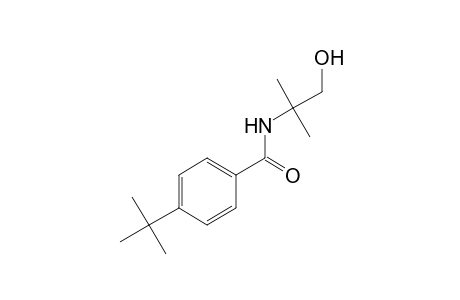 p-tert-butyl-N-(1,1-dimethyl-2-hydroxyethyl)benzamide