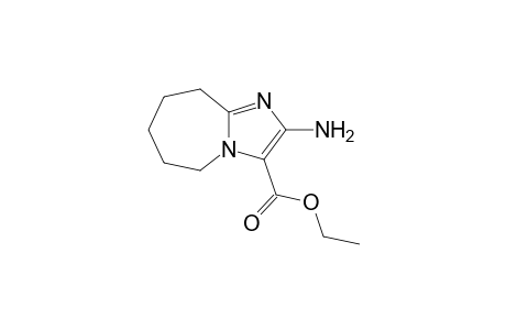 5H-Imidazo[1,2-a]azepine-3-carboxylic acid, 2-amino-6,7,8,9-tetrahydro-, ethyl ester