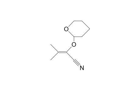 2-(Tetrahydro-2-pyranyloxy)-3-methyl-but-2-enenitrile
