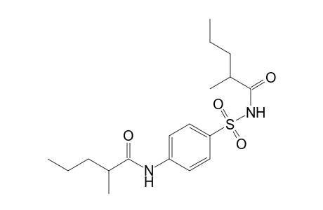 2-Methyl-pentanoic acid [4-(2-methyl-pentanoylsulfamoyl)-phenyl]-amide