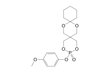 3-(4-METHOXYPHENOXY)-2,4,8,15-TETROXA-3-PHOSPHADISPIRO-[5.2.5]-HEXADECANE-3-OXIDE