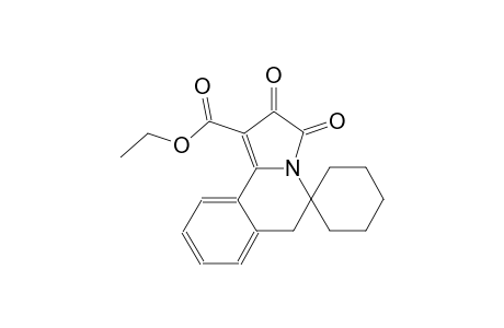 ethyl 2',3'-dioxo-3',6'-dihydro-2'H-spiro[cyclohexane-1,5'-pyrrolo[2,1-a]isoquinoline]-1'-carboxylate