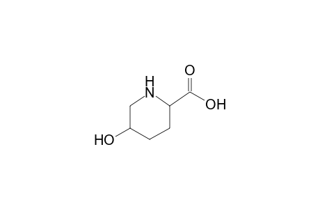 (2R,5S)-5-Hydroxy-piperidine-2-carboxylic acid