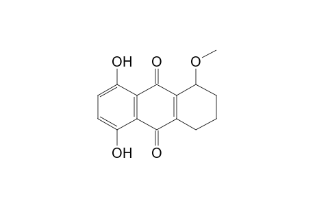 5,8-dihydroxy-1-methoxy-1,2,3,4-tetrahydroanthraquinone