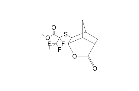 2,3,3,3-Tetrafluoro-2-(5-oxo-4-oxa-tricyclo[4.2.1.0(3,7)]non-2-ylsulfanyl)-propionic acid methyl ester