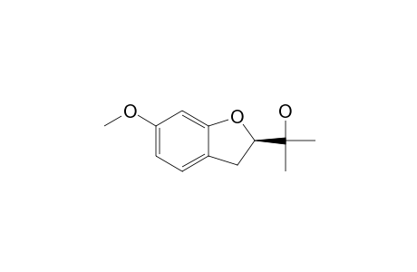 (S)-(+)-2,3-DIHYDRO-2-(2-HYDROXYISOPROPYL)-6-METHOXYBENZOFURAN