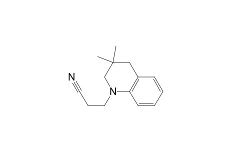 1(2H)-Quinolinepropanenitrile, 3,4-dihydro-3,3-dimethyl-