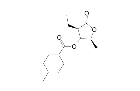 (rs)-(2S,3R,4R)-4-Ethyl-2-methyl-5-oxotetrahydrofuran-3-yl 2-ethylhexanoate