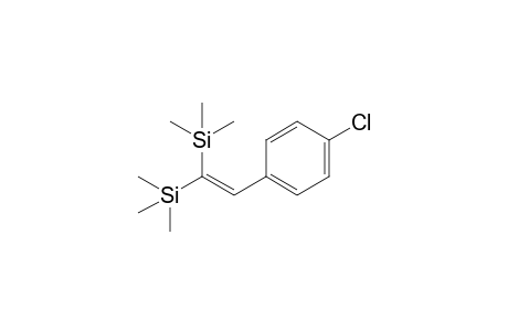 2-(4-Chlorophenyl)-1,1-bis(trimethylsilyl)ethene
