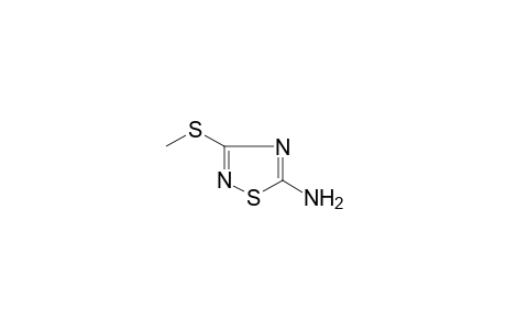 1,2,4-Thiadiazol-5-amine, 3-(methylthio)-
