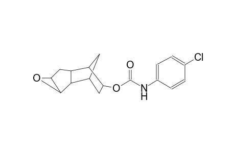 4-oxatetracyclo[6.2.1.0~2,7~.0~3,5~]undec-9-yl 4-chlorophenylcarbamate