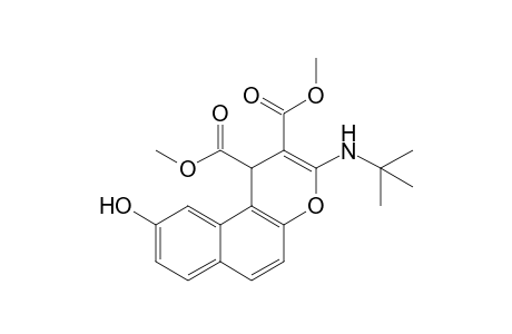 Dimethyl 3-tert-butylamino-9-hydroxy-1H-benzo[f]chromene-1,2-dicarboxylate