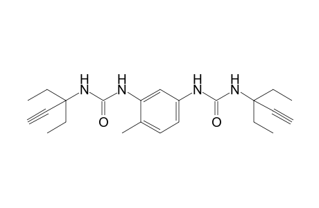 1,1'-(4-methyl-m-phenylene)bis[3-(1,1-diethyl-2-propynyl)urea]