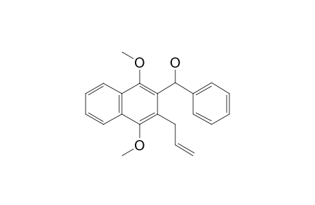 2-ALLYL-3-(HYDROXYPHENYLMETHYL)-1,4-DIMETHOXY-NAPHTHALENE