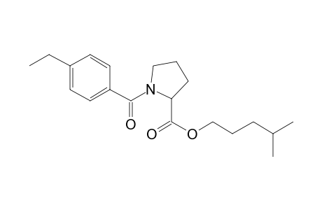 L-Proline, N-(4-ethylbenzoyl)-, isohexyl ester