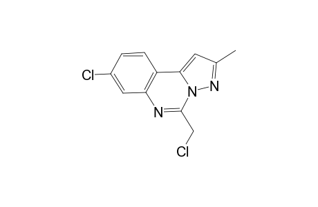 8-Chloro-5-(chloromethyl)-2-methylpyrazolo[1,5-c]quinazoline