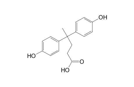 4,4-bis(p-hydroxyphenyl)valeric acid