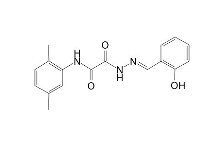 N-(2,5-Dimethyl-phenyl)-2-[N'-(2-hydroxy-benzylidene)-hydrazino]-2-oxo-acetamide