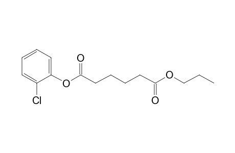 Adipic acid, 2-chlorophenyl propyl ester