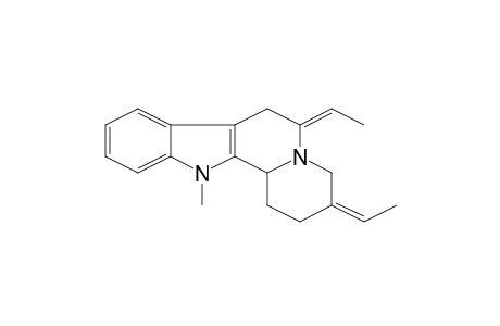 3,6-Diethylidene-12-methyl-1,2,3,4,6,7,12,12b-octahydroindolo[2,3-a]quinolizine