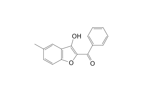 2-benzoyl-3-hydroxy-5-methylbenzofuran