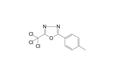 2-p-Tolyl-5-[trichloromethyl]-1,3,4-oxadiazole