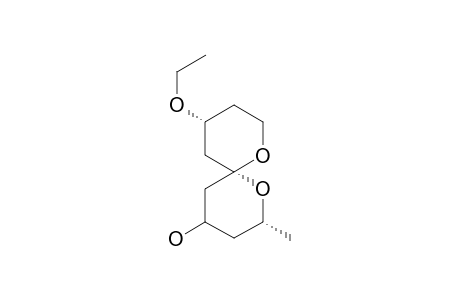 (2R,4rs,6R,10R)-10-Ethoxy-2-methyl-1,7-dioxaspiro[5.5]undecan-4-ol