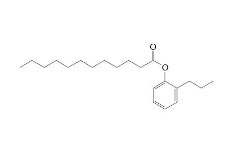 Dodecanoic acid, 2-propylphenyl ester