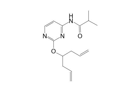 2-(1,6-HEPTADIEN-4-YL)-O-(2)-ISOBUTYRYLCYTOSINE