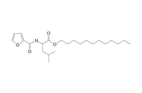 L-Leucine, N-(2-furoyl)-, dodecyl ester