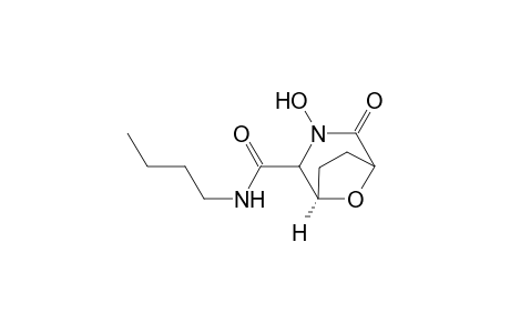 8-Oxa-3-azabicyclo[3.2.1]octane-2-carboxamide, N-butyl-3-hydroxy-4-oxo-, (1R-exo)-