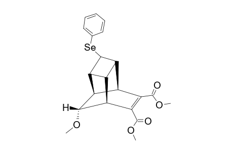 DIMETHYL-(1RS,4SR,8SR)-4-PHENYLSELENO-8-METHOXY-TETRACYCLO-[4.2.2.0(2,5).0(3,7)]-DECA-9-ENE-9,10-DICARBOXYLATE