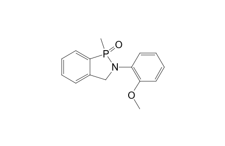 1-Methyl-2-(2-methoxyphenyl)-2,3-dihydro-1H-2,1-benzazaphosphol-1-oxid