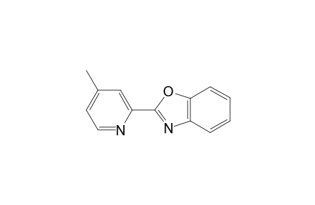 2-(4-methylpyridin-2-yl)-1,3-benzoxazole