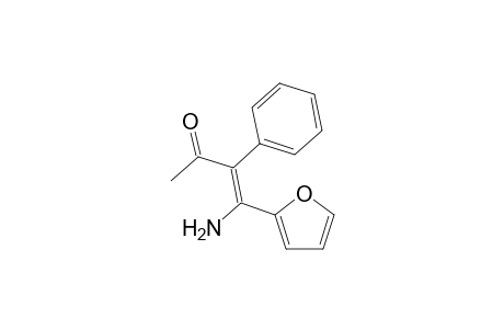 (Z)-4-Amino-4-(furan-2-yl)-3-phenylbut-3-en-2-one