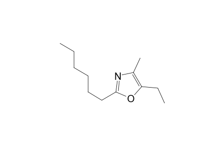 2-Hexyl-4-methyl-5-ethyloxazole