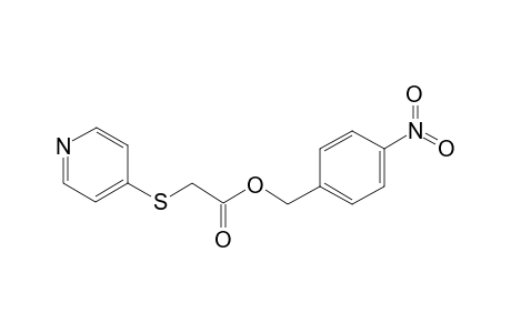 Acetic acid, 2-(4-pyridylthio)-, 4-nitrobenzyl ester