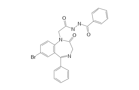 Benzoic acid,N'-[2-(7-bromo-2-oxo-5-phenyl-2,3-dihydro-benzo[E] [1,4]diazepin-1-yl)-acetyl]-hydrazide