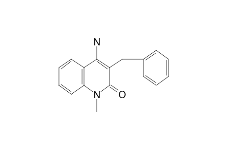 4-amino-3-benzyl-1-methylcarbostyril